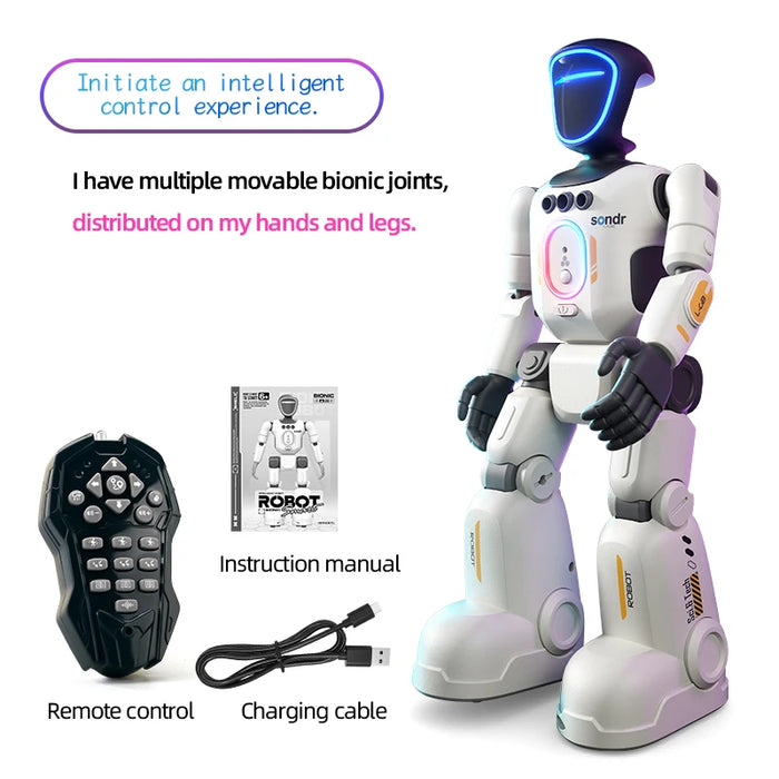 Programmable Humanoid Robot – Gesture Sensing & Remote Control
