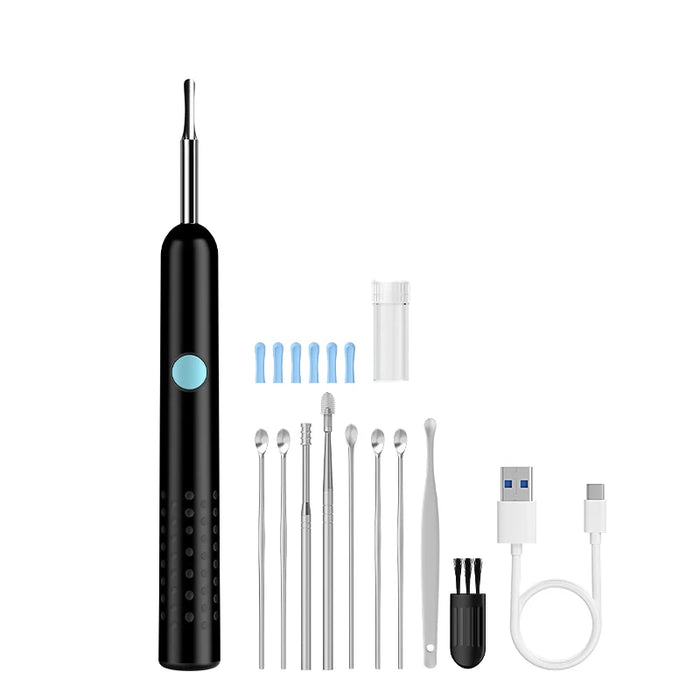 WiFi Visual Ear Scope 4.2mm 1080P Camera with Ear Spoon Base for iOS/Android Ear Cleaning Otoscope Endoscope Camera for Health