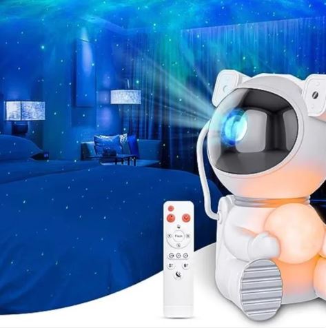 Astronaut Moon Night Light with Bluetooth Speaker - Night Light - Apex Therapy