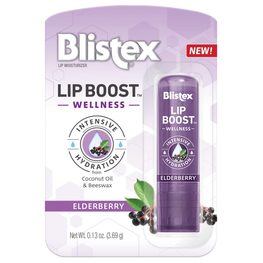 Blistex Lip Boost Wellness – Elderberry Hydrating Lip Moisturizer - Lip Balm - Apex Therapy