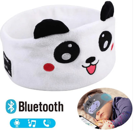 Bluetooth Sleep Headband Mask – Plush Animal Designs - Sleep Mask - Apex Therapy