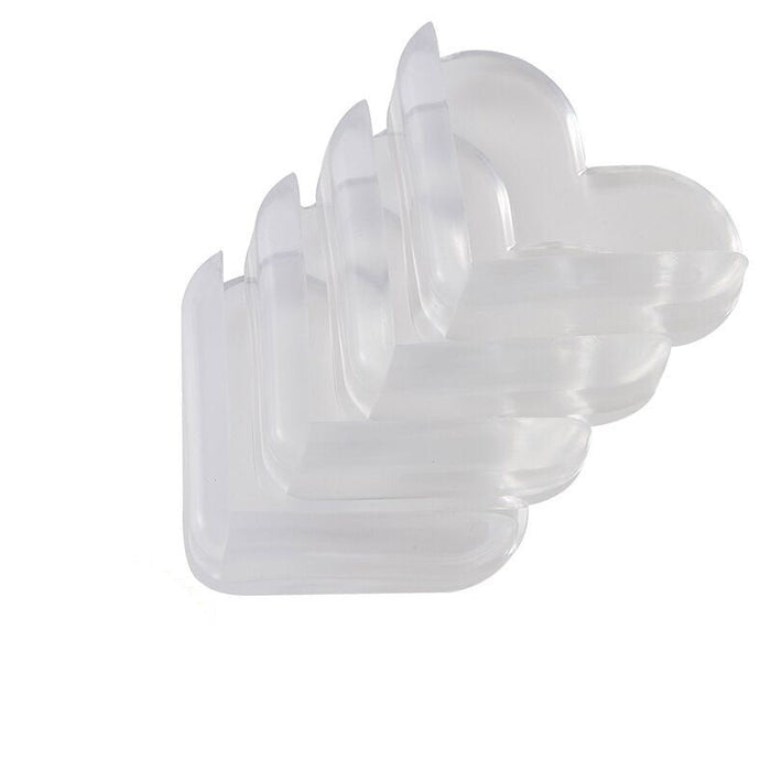 Clear Corner Guards for Tables – Soft PVC Bumpers, 4-Pack - Corner Guards - Apex Therapy