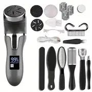 Electric Callus Remover with Vacuum – Rechargeable Foot File - Foot File - Apex Therapy