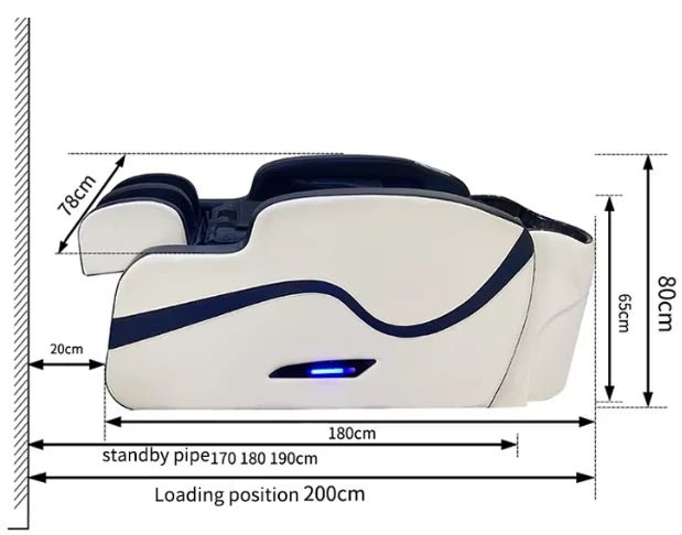 Head Spa Massage Bed with Ceramic Shampoo Basin - Massage Bed - Apex Therapy