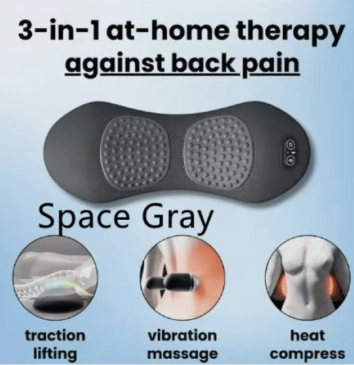 Heated Lumbar Massage Pillow – Soothing Warmth & Gentle Massage - Massage Pillow - Apex Therapy