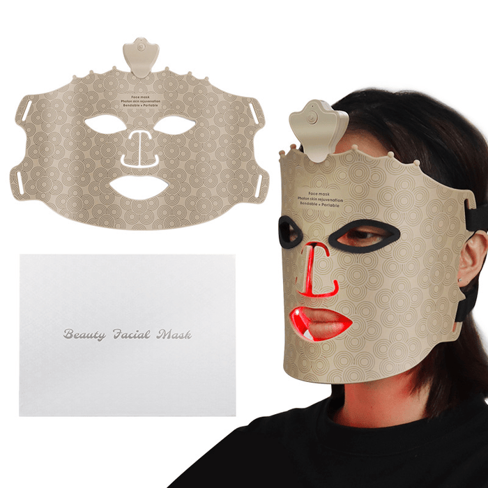 LED Light Face Mask – Multi-Color Crown Design - LED Face Mask - Apex Therapy
