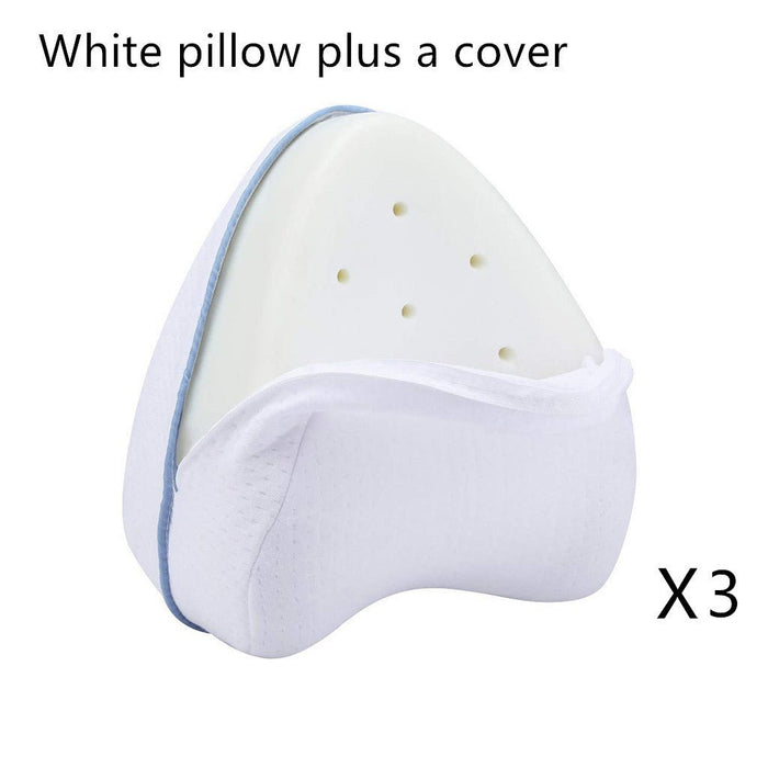 Memory Foam Knee Pillow – Half-Moon Design with Adjustable Strap - Pillow - Apex Therapy