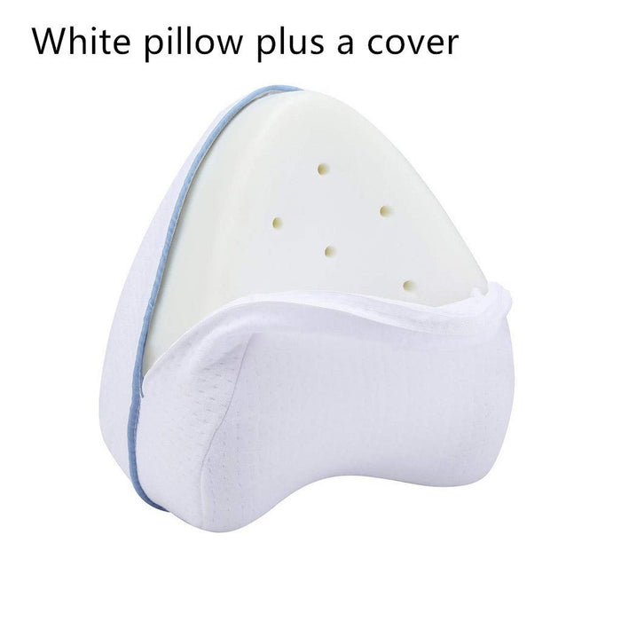 Memory Foam Knee Pillow – Half-Moon Design with Adjustable Strap - Pillow - Apex Therapy