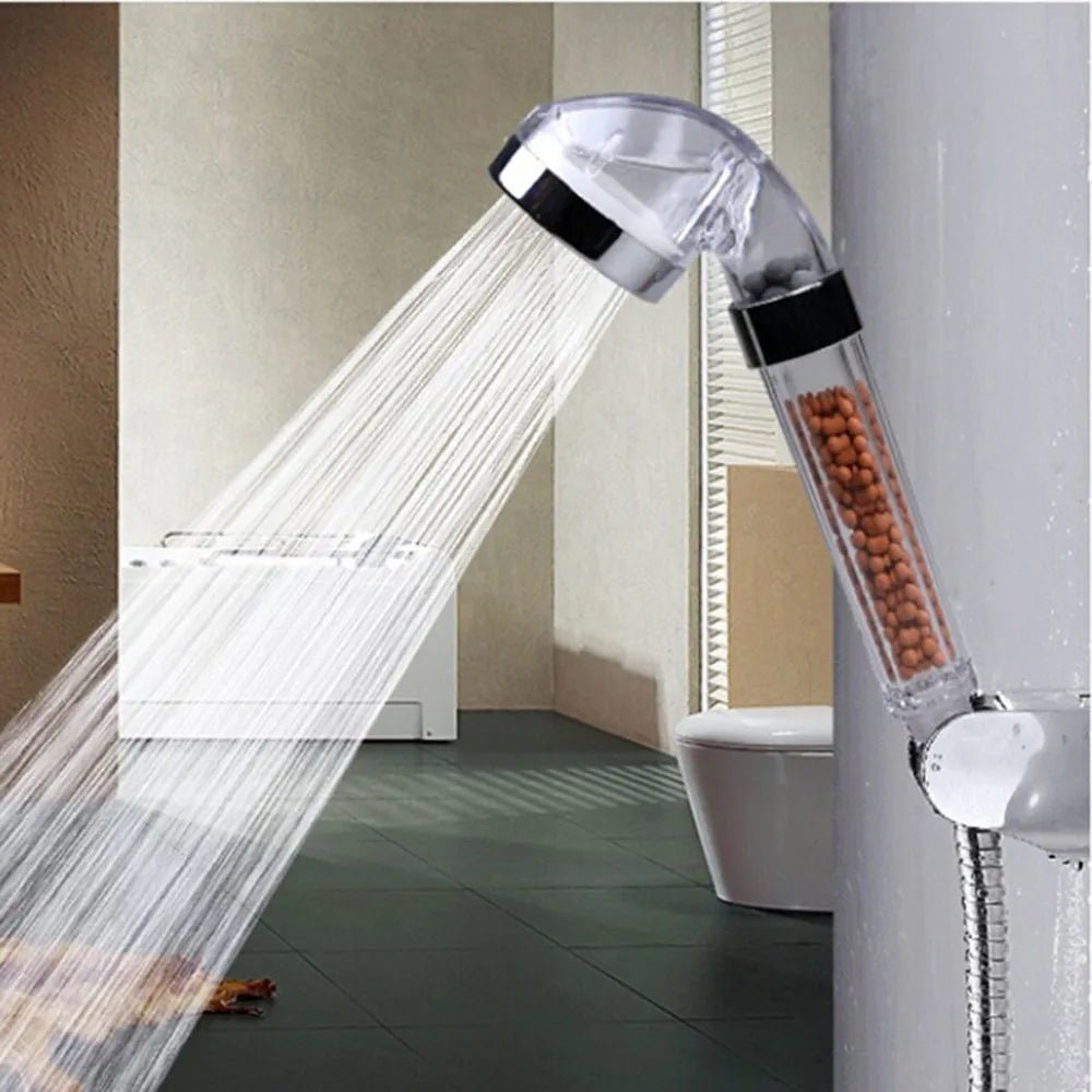Negative Ion SPA Shower Head with Filter (High-Pressure) - Shower Head - Apex Therapy