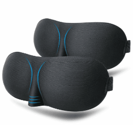 Self-Warming Contoured Sleep Mask – Nose-Free Wing Design - Sleep Mask - Apex Therapy