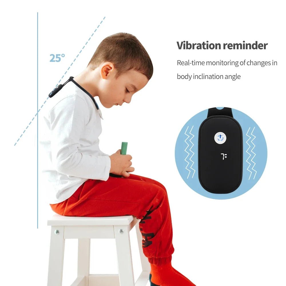 Smart Posture Corrector Device Posture Training Realtime Scientific Back Posture Correct Neck Hump Corrector Adult Kid Health - Apex Therapy