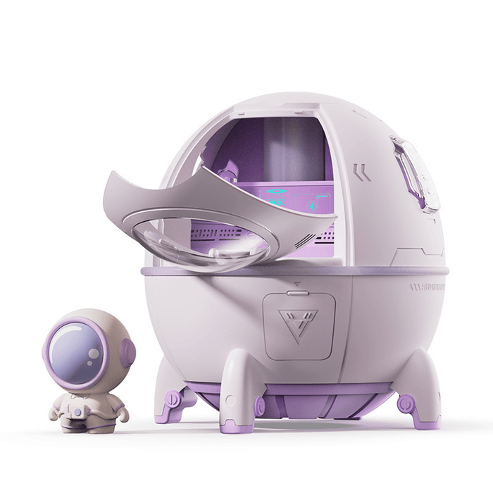 Space capsule USB humidifier with night lamp – Apex Therapy, view 8