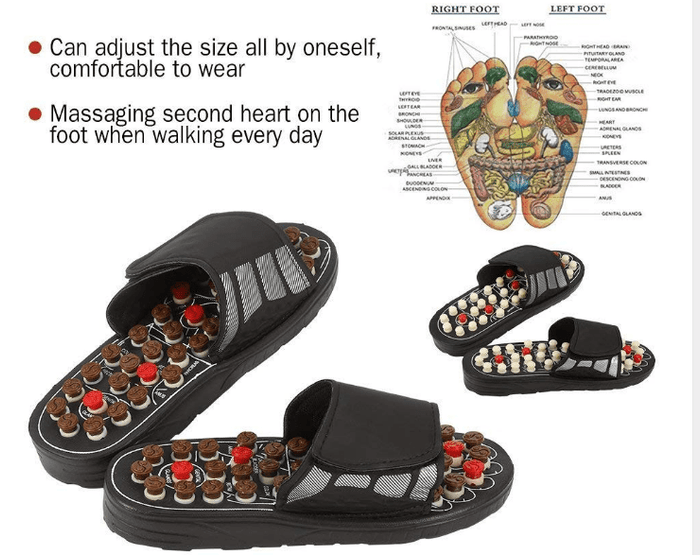 Spring Massage Slippers – Textured Bouncy Sole, Unisex - Slippers - Apex Therapy
