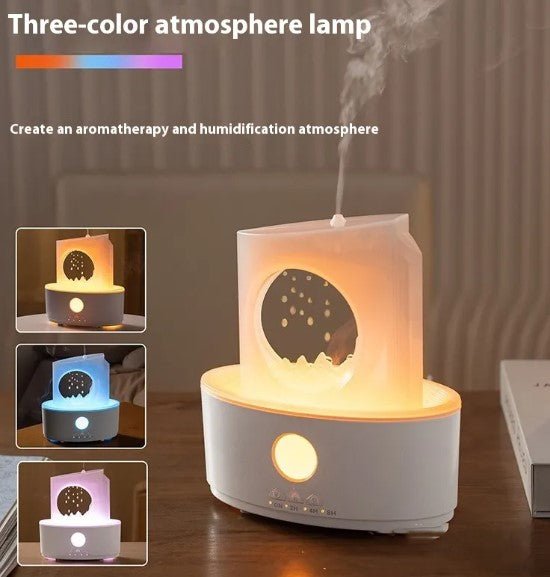 Water Drop Heavy-Mist Humidifier – Aroma Diffuser - Humidifier - Apex Therapy