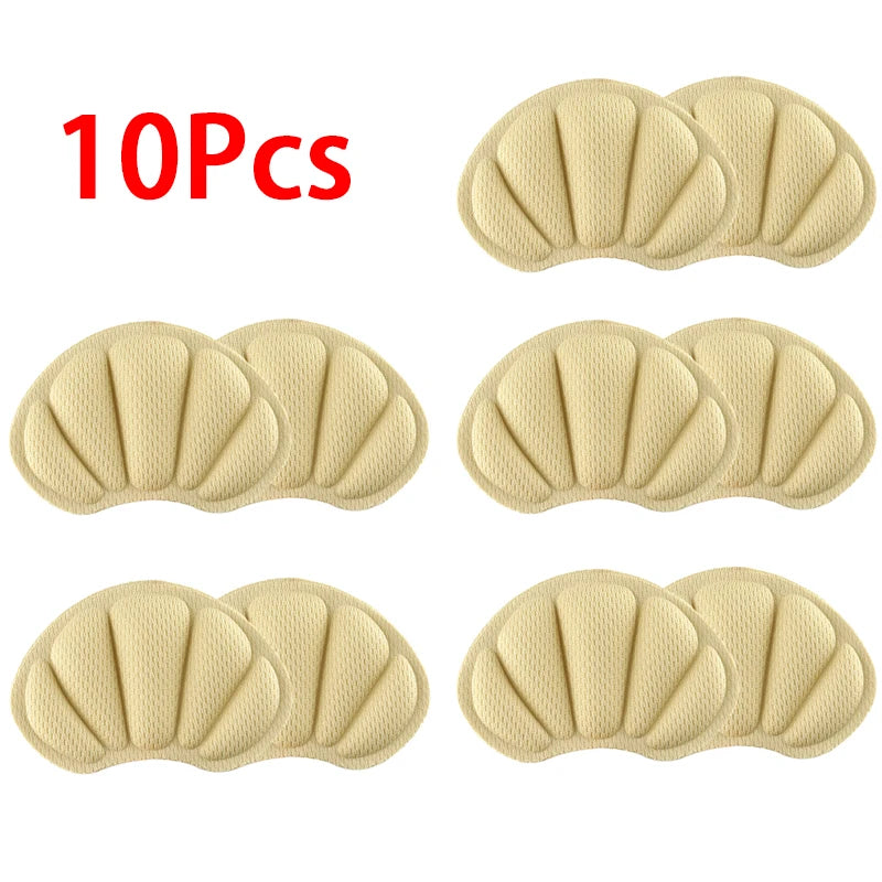 Self-adhesive insoles for athletic shoes Adjustable-size insoles Heel protectors Foot care pads 2Pcs/6Pcs/10Pcs