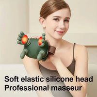 Three-speed neck and shoulder massager control buttons - Apex Therapy