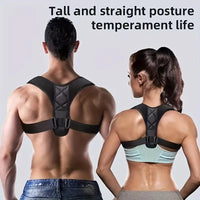 Invisible Posture Corrector Strap – Breathable, Adjustable, Under-Clothes
