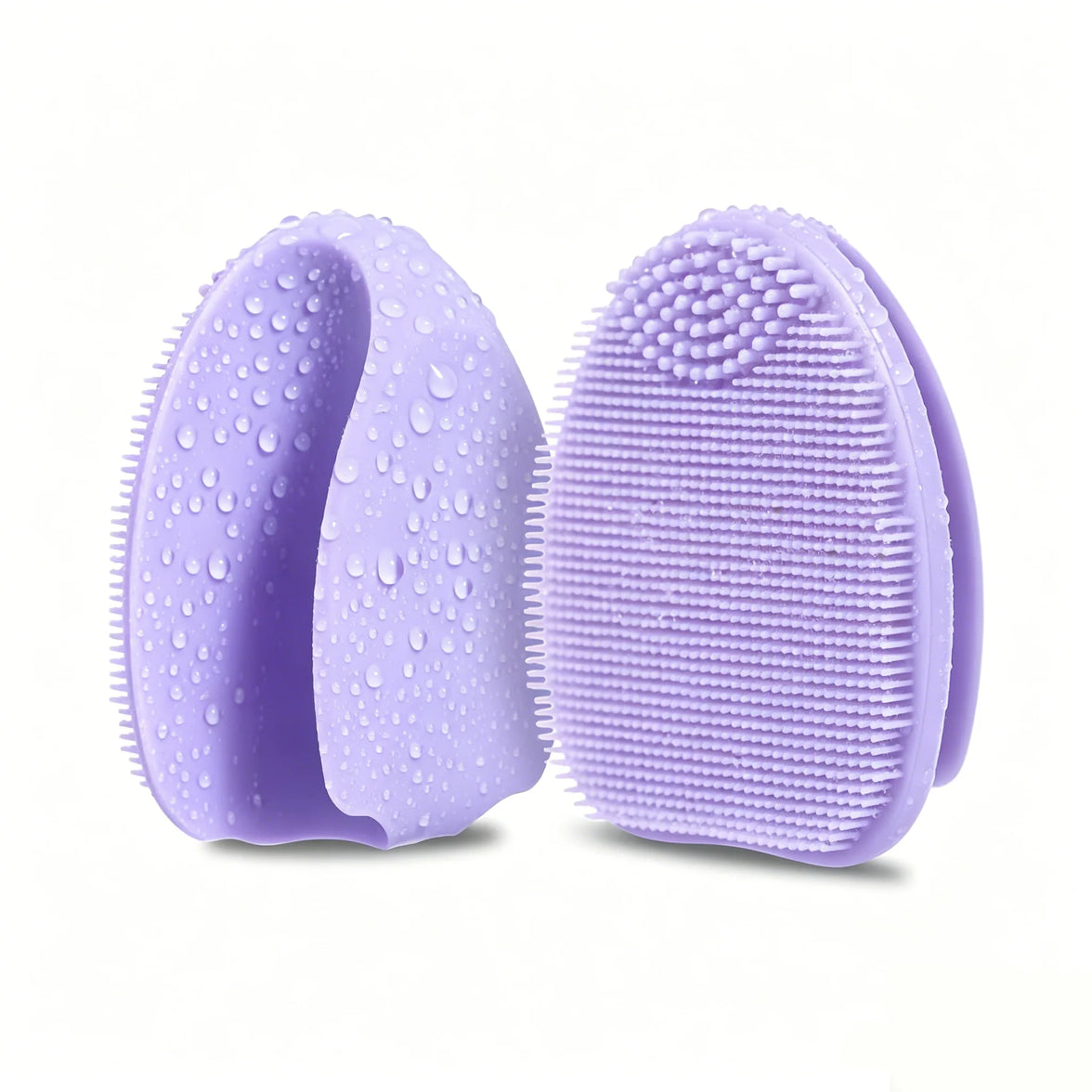 2-Pack Silicone Exfoliating Facial Brushes – Gentle Cleansing Duo