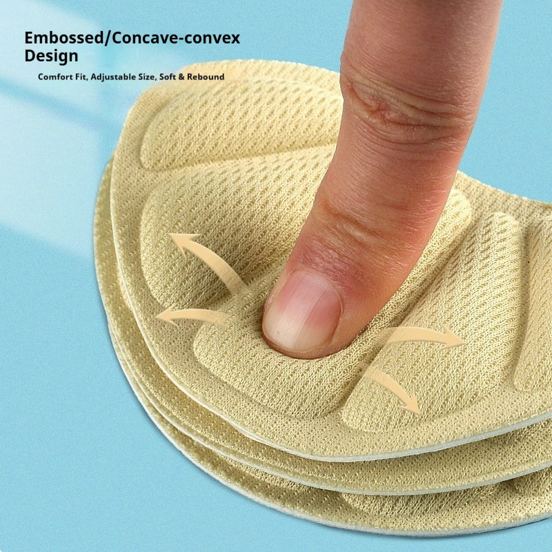 Self-adhesive insoles for athletic shoes Adjustable-size insoles Heel protectors Foot care pads 2Pcs/6Pcs/10Pcs