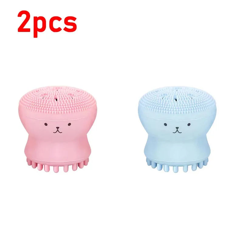 Silicone Facial Cleansing Brush – Deep Pore Cleansing & Massage Tool