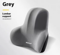 Memory foam car headrest and lumbar pillow pair - Apex Therapy