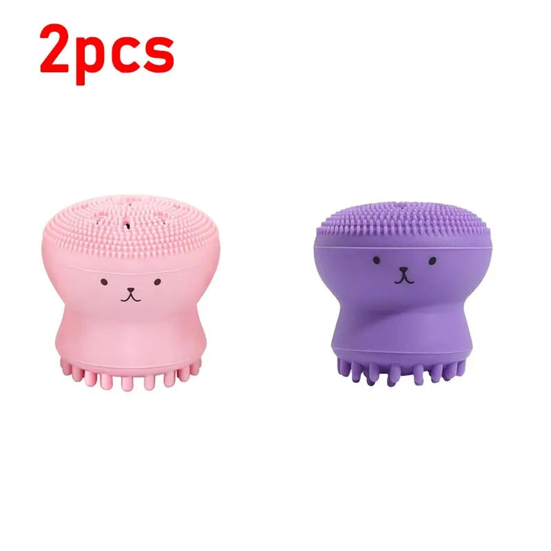 Silicone Facial Cleansing Brush – Deep Pore Cleansing & Massage Tool