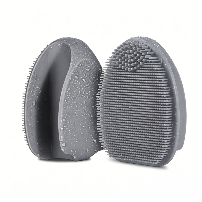 2-Pack Silicone Exfoliating Facial Brushes – Gentle Cleansing Duo