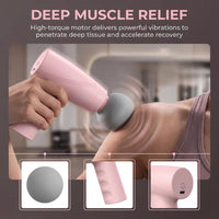 Portable Mini Fascia Gun  Deep Tissue Handheld Massage Gun Therapy Gun Fascia Gun Massagegun Massagers Handheld Deep Tissue