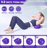 13-Piece Yoga & Pilates Set – Ring, Bands, Ball & Bag