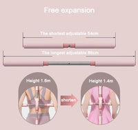 Adjustable Stainless Steel Posture Stick – Yoga & Shoulder Opener