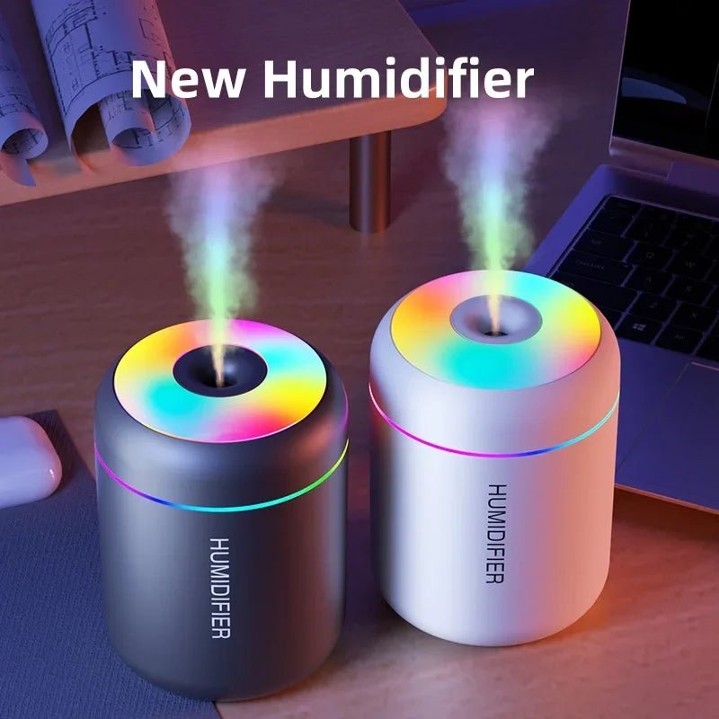 180ml Mini Aroma Diffuser & USB Air Humidifier with Light - Aroma Diffuser - Apex Therapy