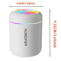 180ml Mini Aroma Diffuser & USB Air Humidifier with Light - Aroma Diffuser - Apex Therapy
