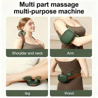 Rechargeable cordless neck massager detail view - Apex Therapy
