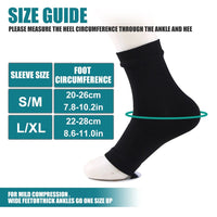 1Pair Neuropathy Socks for Men Women, Soothe Compression Socks for Neuropathy Pain,Ankle Brace Plantar Fasciitis Swelling Relief - Apex Therapy
