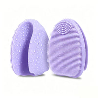 2-Pack Silicone Exfoliating Facial Brushes – Gentle Cleansing Duo - Apex Therapy