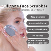2-Pack Silicone Exfoliating Facial Brushes – Gentle Cleansing Duo - Apex Therapy