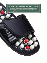 2026Acupoint Massage Slippers Sandal For Men Feet Chinese Acupressure Therapy Medical Rotating Foot Massager Shoes Unisex - Apex Therapy