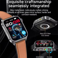 2026Hot AI-GPT Diagosis ECG Health SmartWatch Blood Pressure Lipid Uric Acid 650nm Dual-Probelaser Heart Analysis Smart bracelet - Apex Therapy