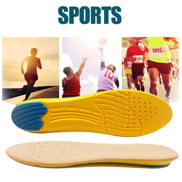 Sport Running Insoles – High Arch Support & Shock Damping