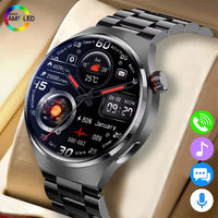 Sports smartwatch displaying activity tracking