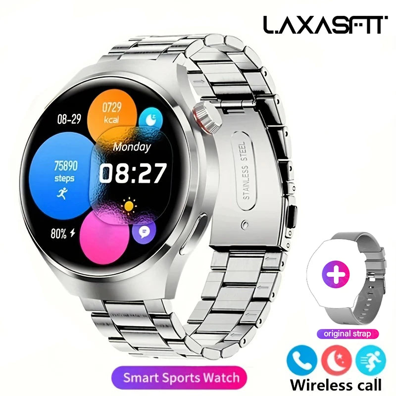 G.L Wear sports smartwatch shown with packaging
