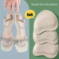 2Pairs Sandals Anti-slip Stickers Forefoot Pad Women High Heels Pain Relief Insert Insoles Toe Cushion Foot Care Shoes Pad - Apex Therapy