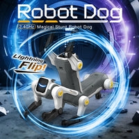 AI robot dog shown from the front