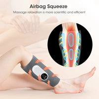 Cordless air compression calf massager – Apex Therapy, view 3
