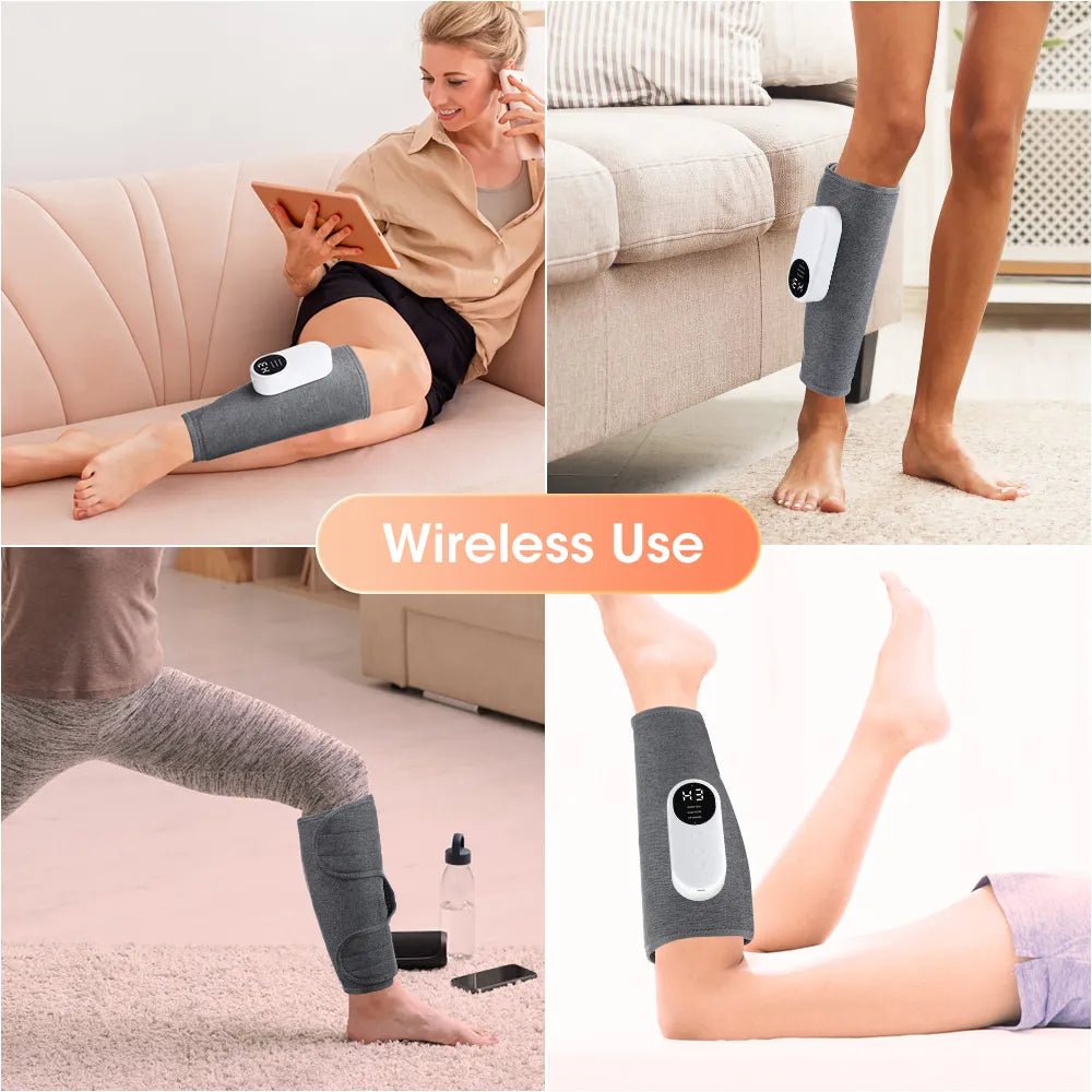 Cordless air compression calf massager – Apex Therapy, view 7