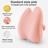 Contoured lumbar pillow for car seat - Apex Therapy