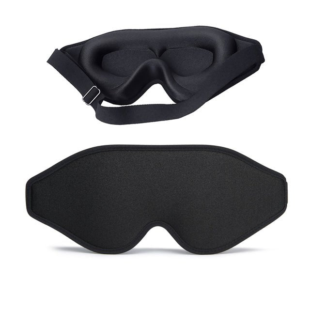 3D Memory Foam Sleep Mask – Contoured Eye Mask for Total Blackout & Zero Pressure - Apex Therapy