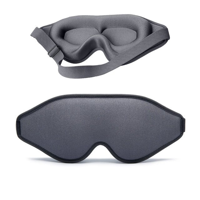 3D Memory Foam Sleep Mask – Contoured Eye Mask for Total Blackout & Zero Pressure - Apex Therapy