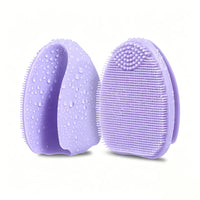 2-Pack Silicone Exfoliating Facial Brushes – Gentle Cleansing Duo