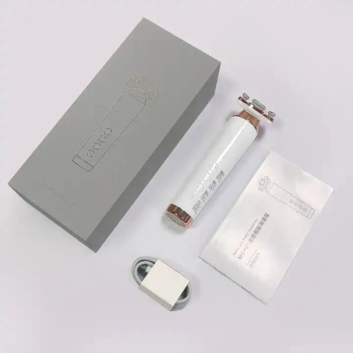 4-in-1 LED Light Therapy Facial Device (RF, EMS & Vibration) - Facial Device - Apex Therapy